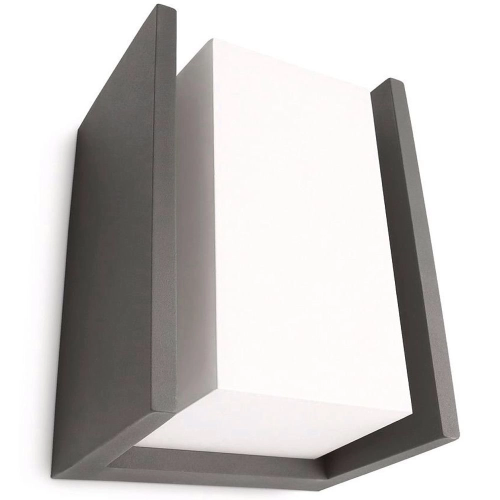 Square outdoor lamp Ecomoods Bridge Philips 8719514385801