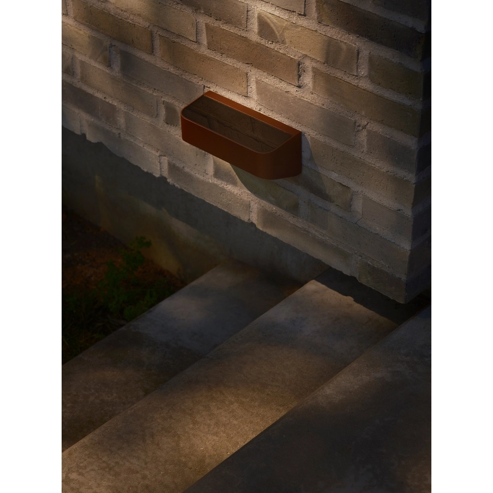 Rusty brown Marcellio Solar  Lamp with sensor Nordlux 5704924025587