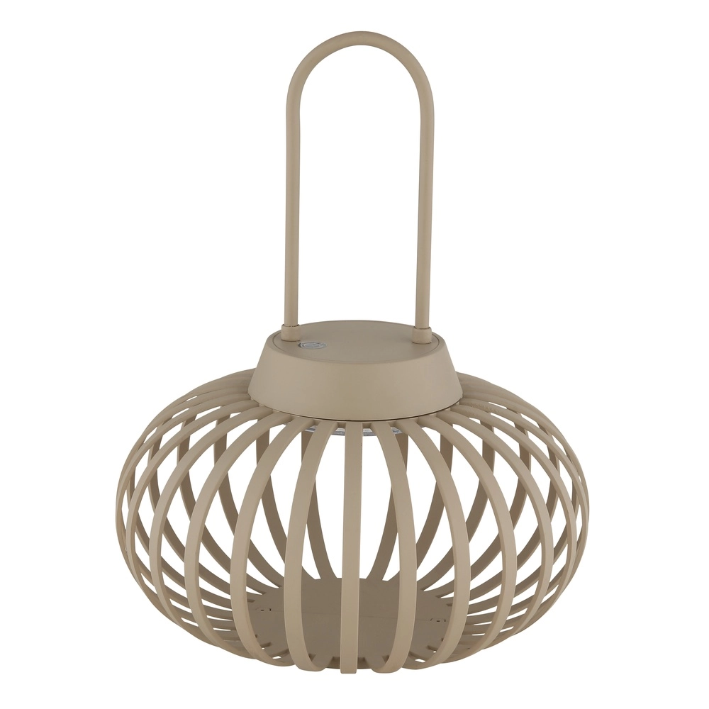 Modern table lamp Allegra Sand Brown Rechargeable Globo 9007371525584