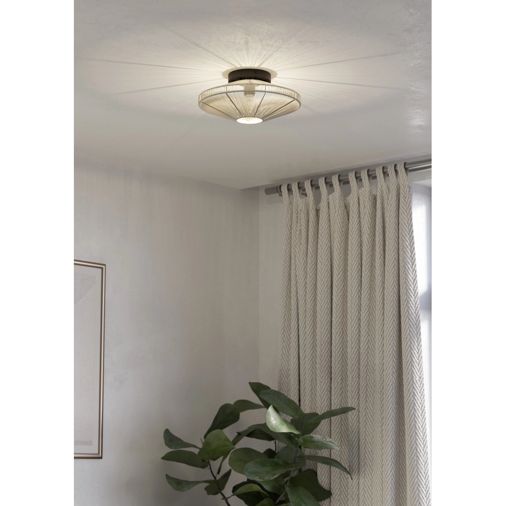 Rope ceiling lamp Midsumer Ø 38cm Eglo 9002759439989