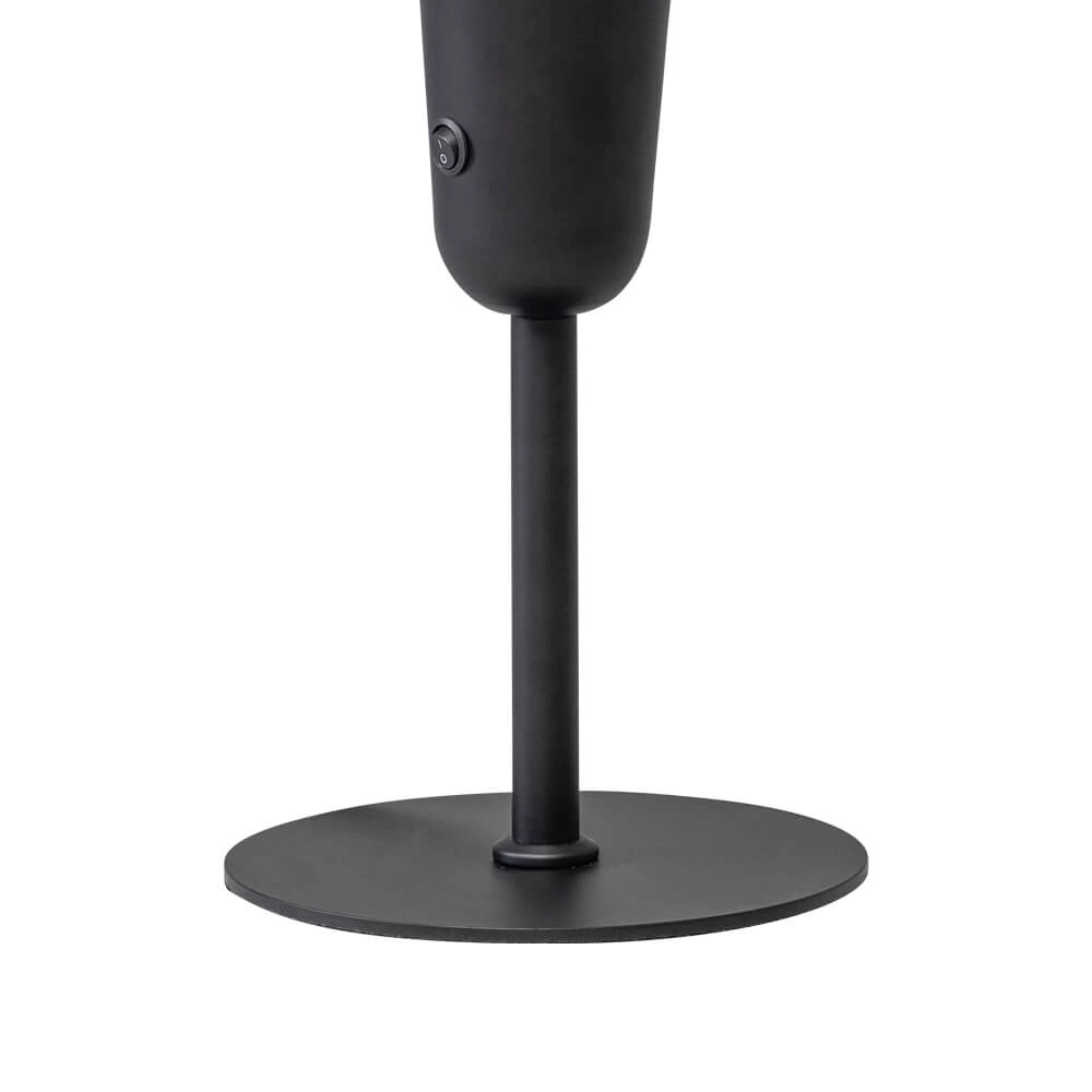 Modern table lamp The Britt black with gold ETH 8720195304432