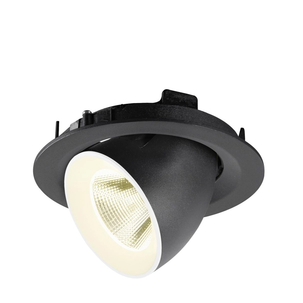 Recessed spotlight Numinos Gimble M black/white 4000K - 20deg SLV 4024163311762