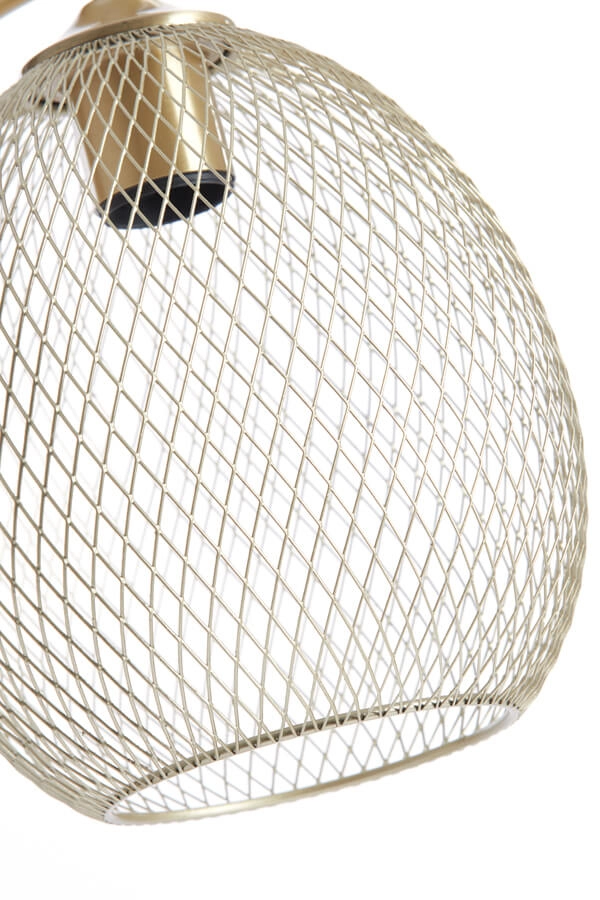 Golden table lamp Moroc Ø 20cm Light & Living 8717807686420