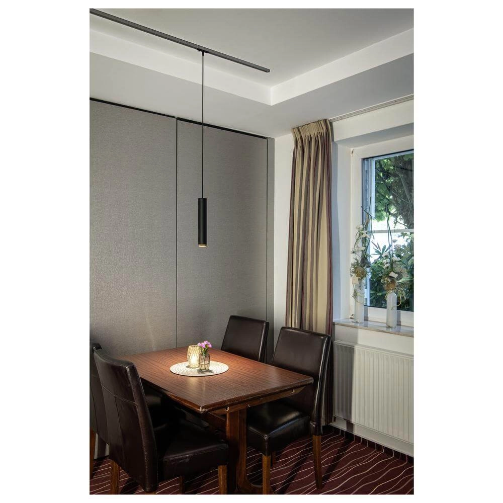 Pendant light for rail Grip! L Black 1-phase SLV 4024163295796
