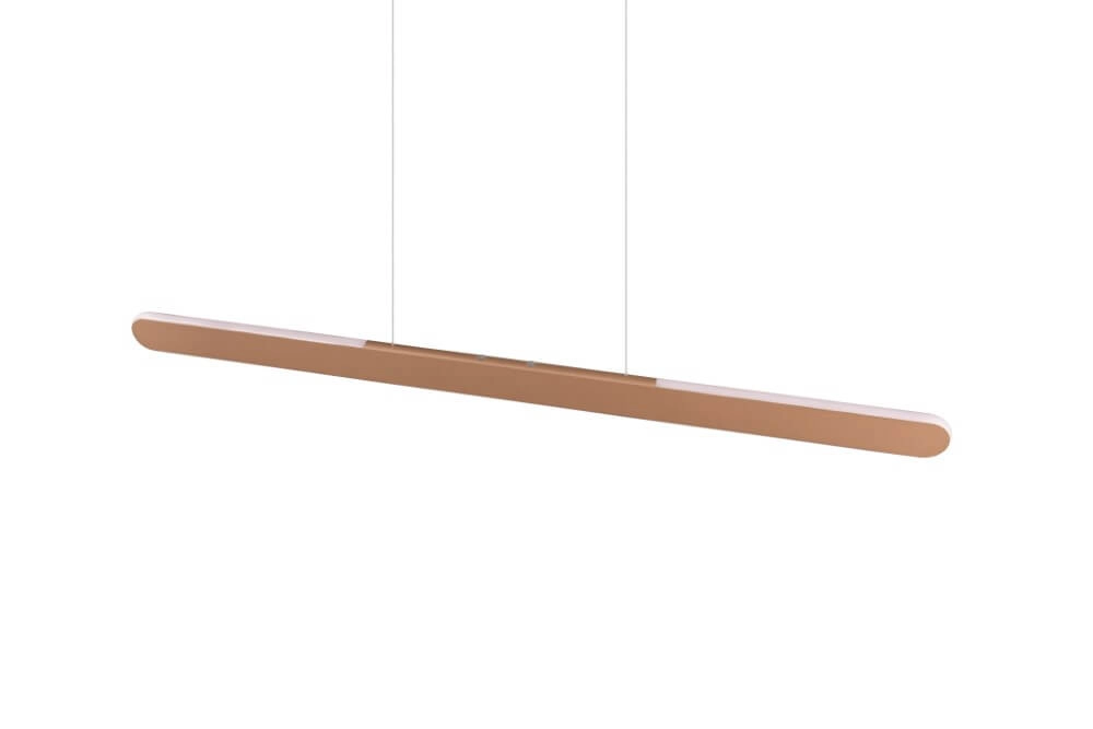 Unique pendant lamp Helios coffee brown Trio 4017807597967