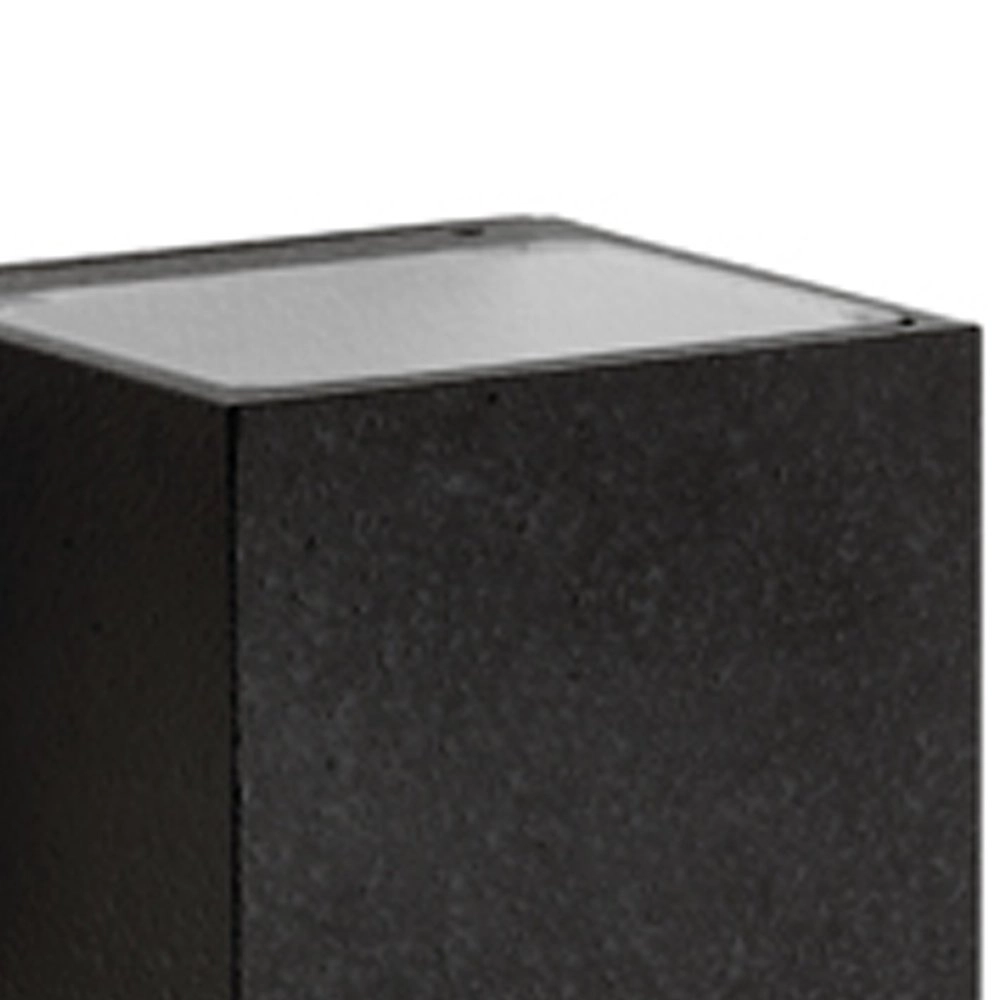 Square Led wall lamp Rhain 10.5cm - black Albert 4007235623727