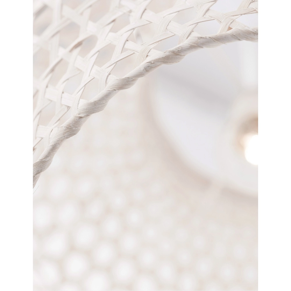 White pendant lamp Mia Ø 35cm Lyora 5212017416704