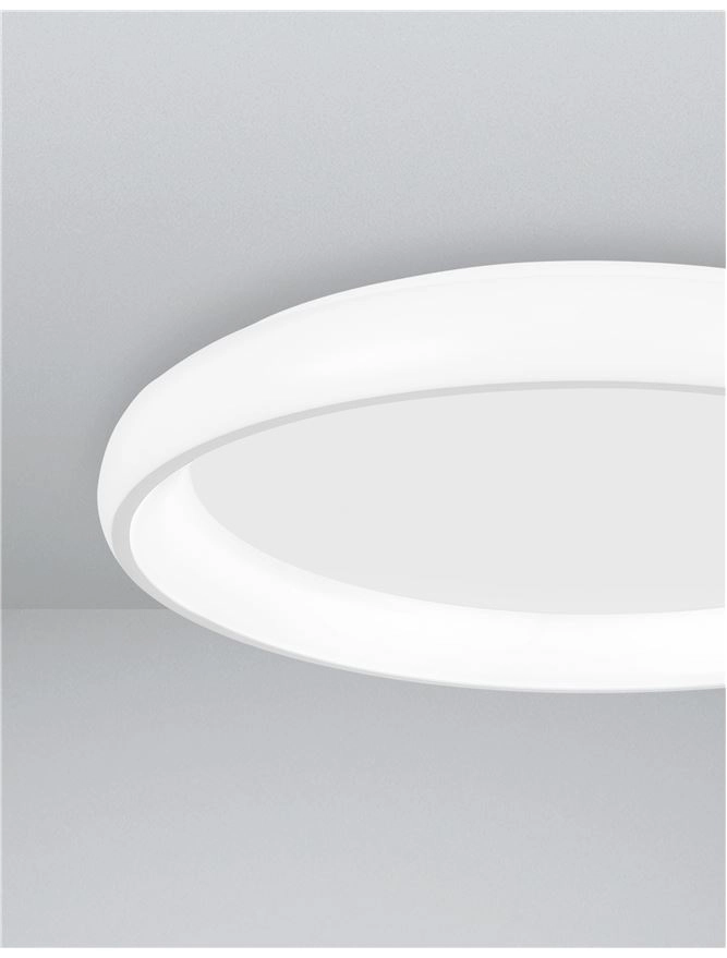 Ceiling lamp Albi white Ø 41cm Lyora 5212017416964