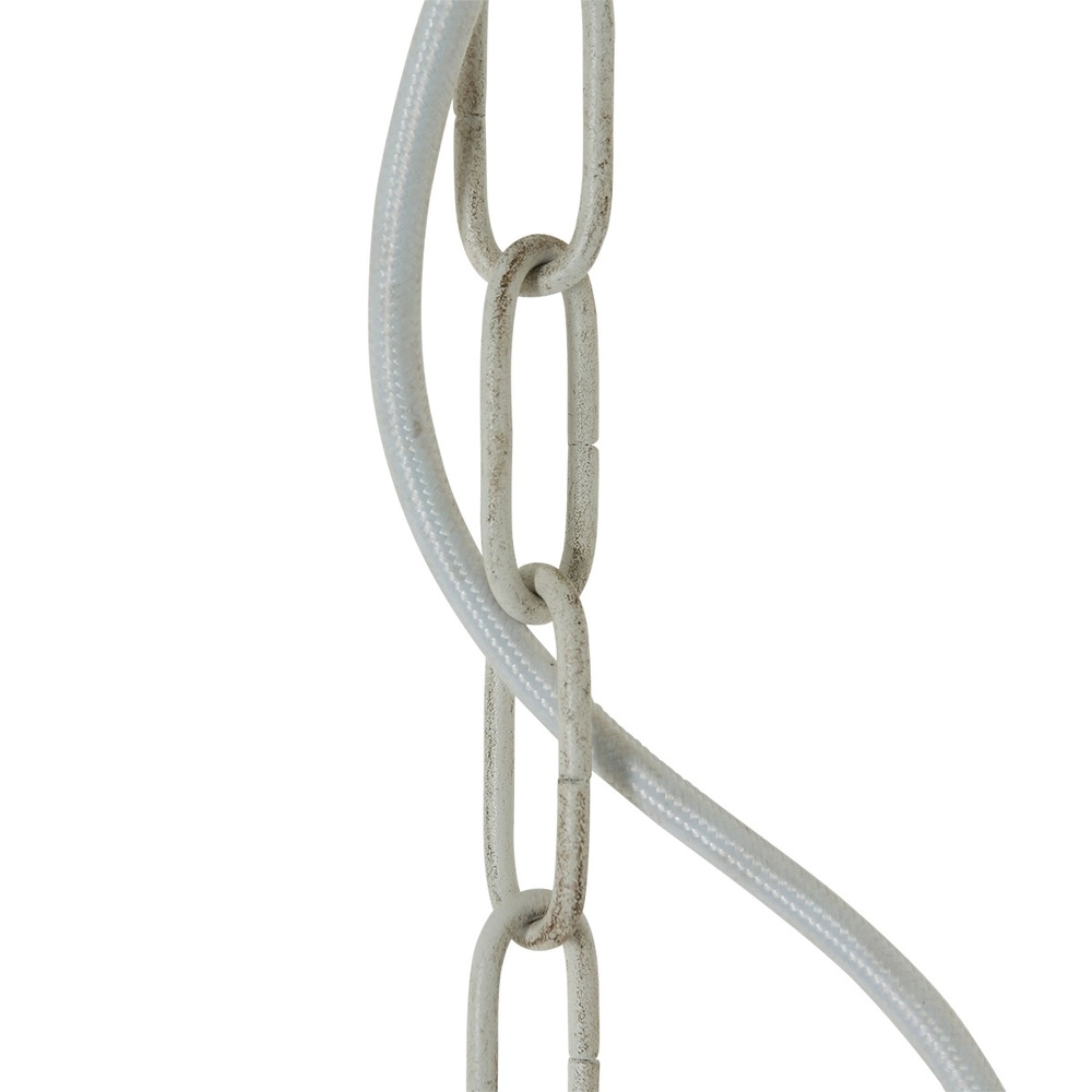 White chandelier Ella Ø 40cm Steinhauer 8712746132083