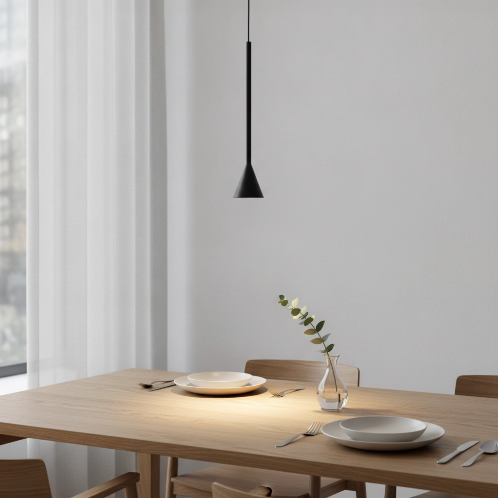 Pendant lamp Net Single Black