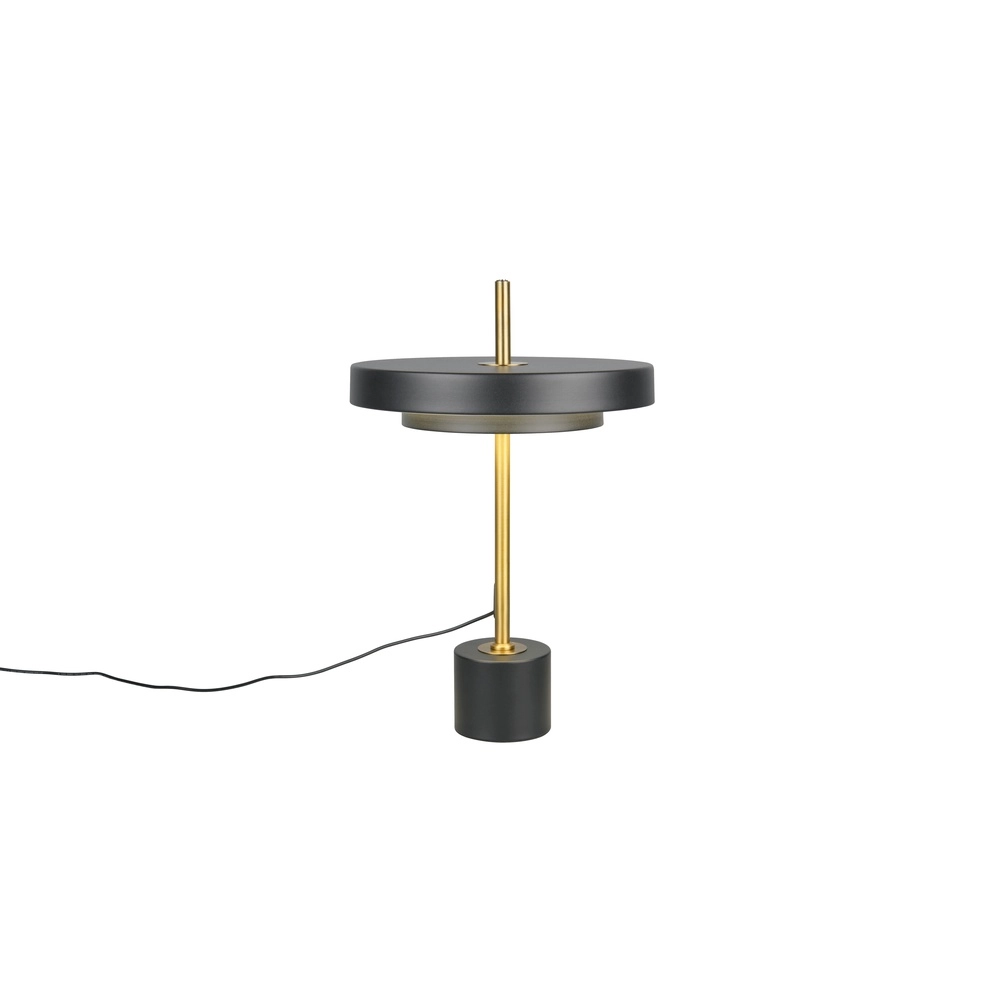 Design table lamp Keaton black with gold Trio 4017807655865