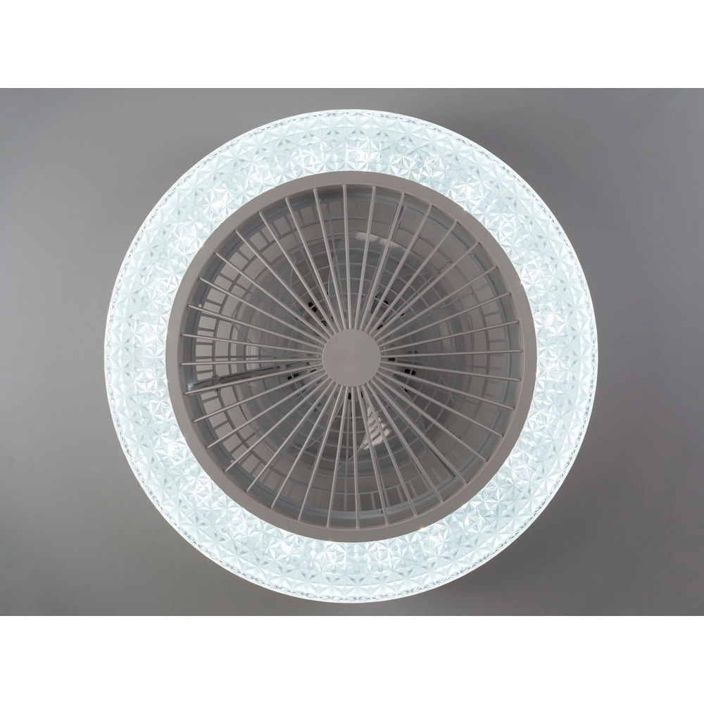 Ceiling fan Malinska white Ø 55cm Eglo 9002759313555