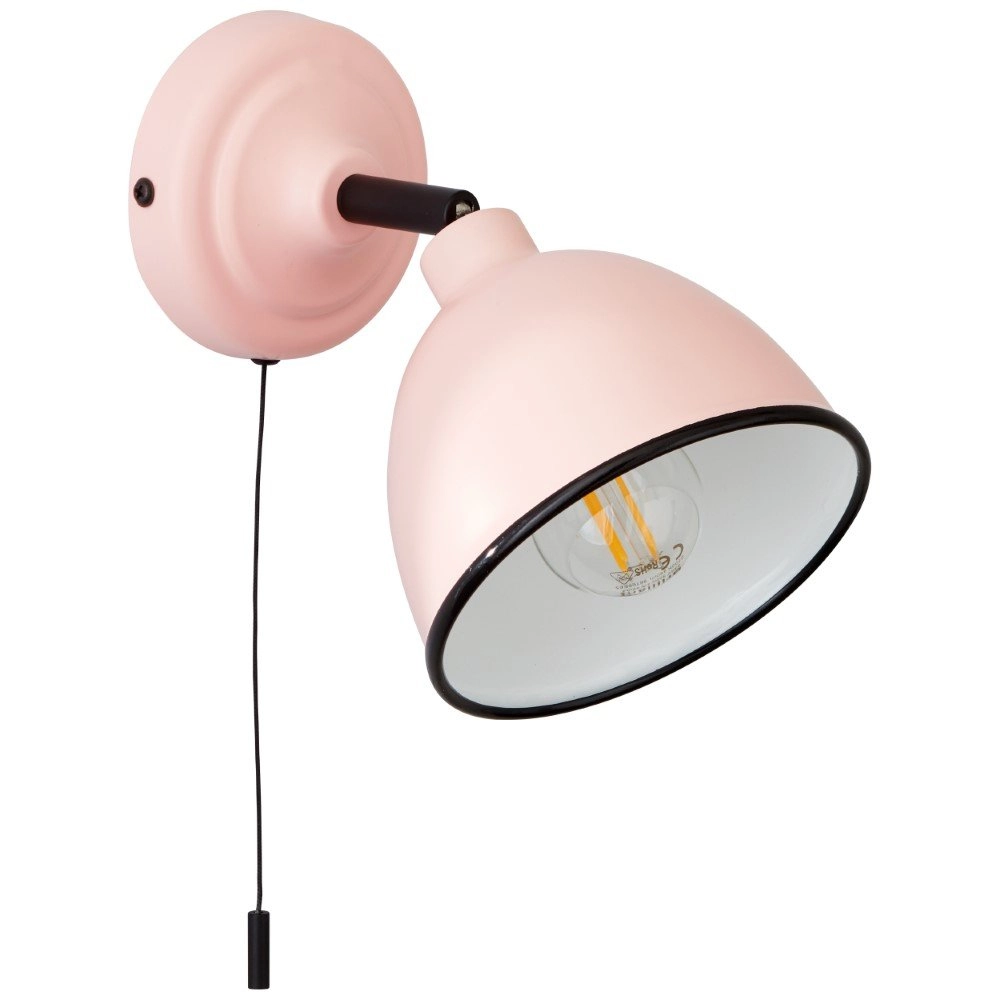 Pastel wall lamp Telio Pastel pink Brilliant 4004353355370