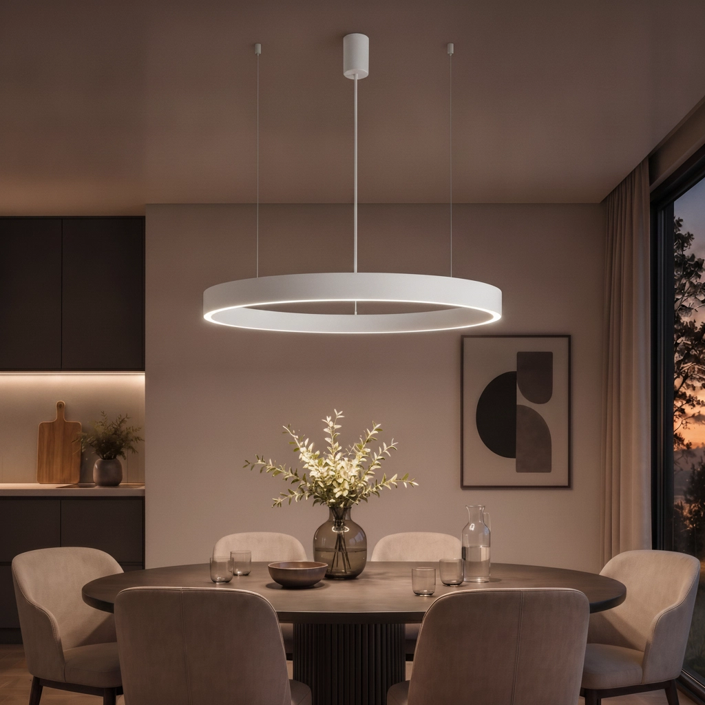 Pendant lamp Motif white Ø 80cm 2700-6500K