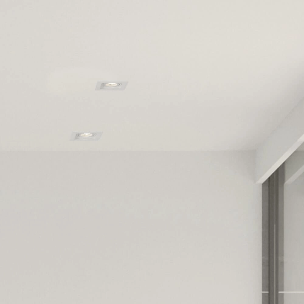Recessed spotlight Grid 1 white Lyora