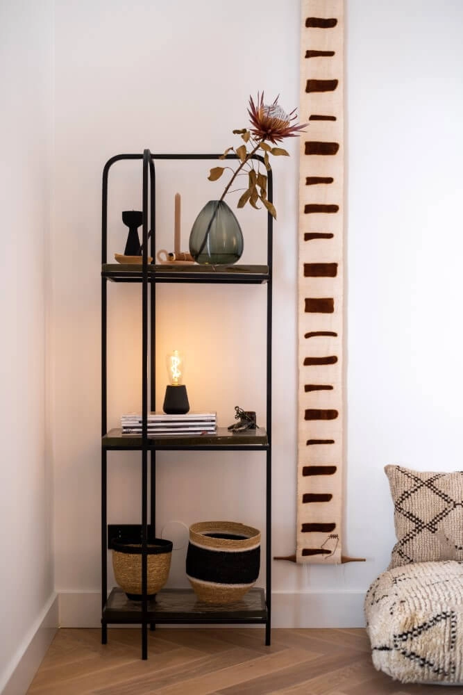 Table lamp One Black Wood rechargeable Humble 7446023296298