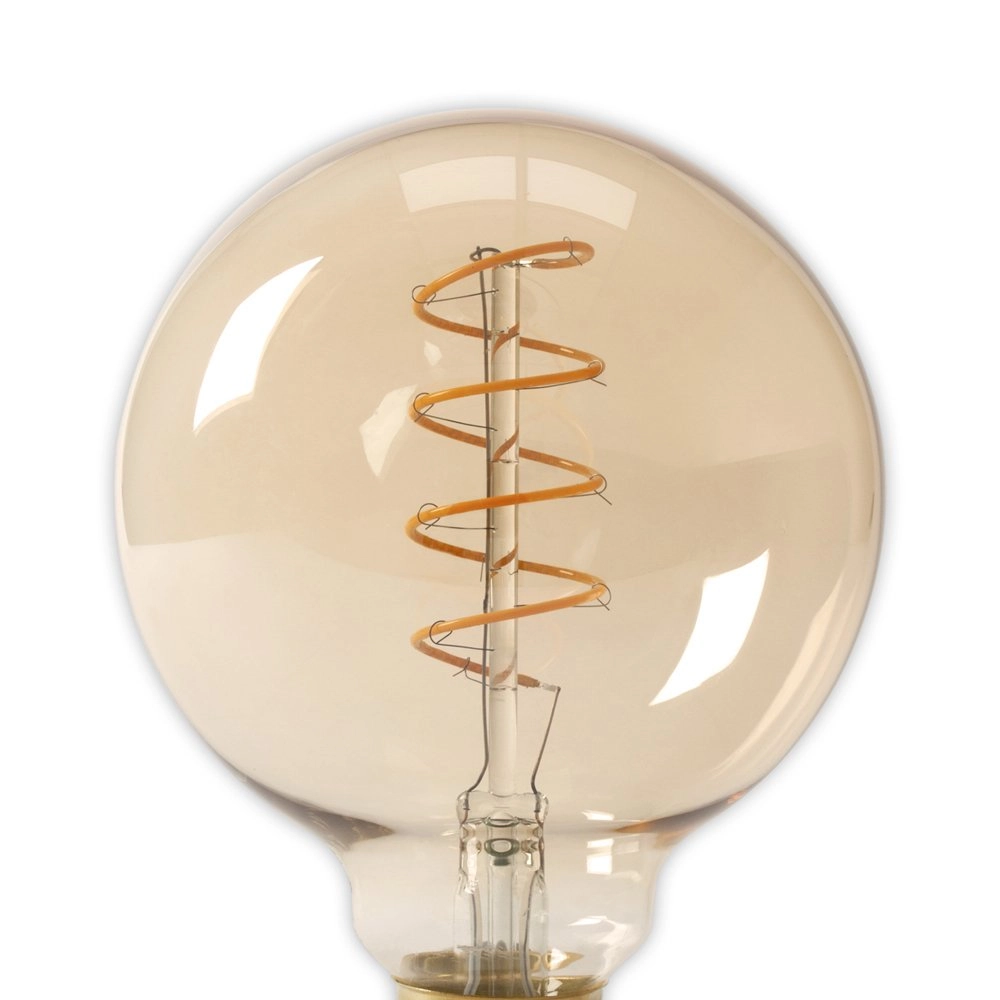 Carbon filament 3,8W - E27 - G125 - Led - Filament Gold Ø 12.5cm Circle 8712879152217