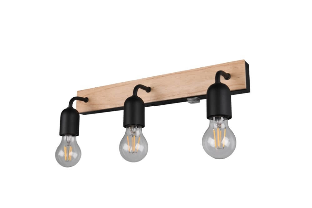 Country bathroom wall lamp Arturo 3x E27 Trio 4017807615685
