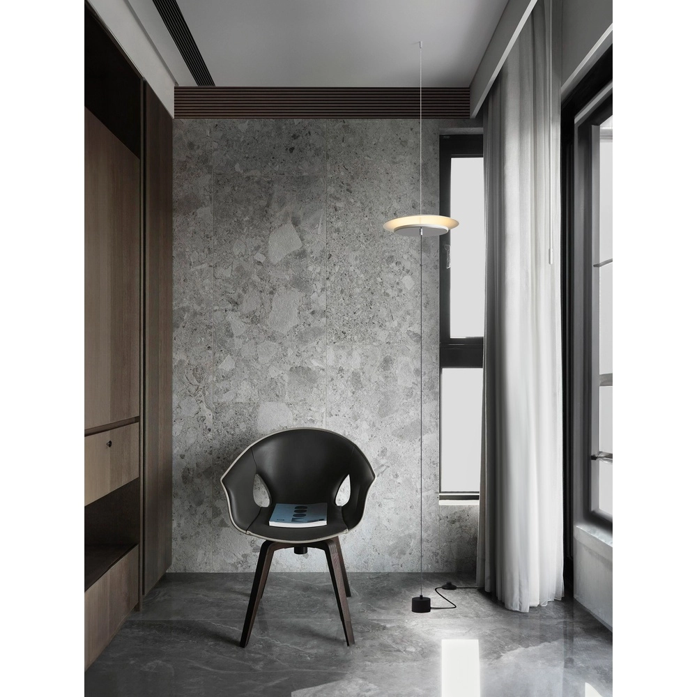 Design floor lamp Olos Ø 35cm white Lyora 5212017457011