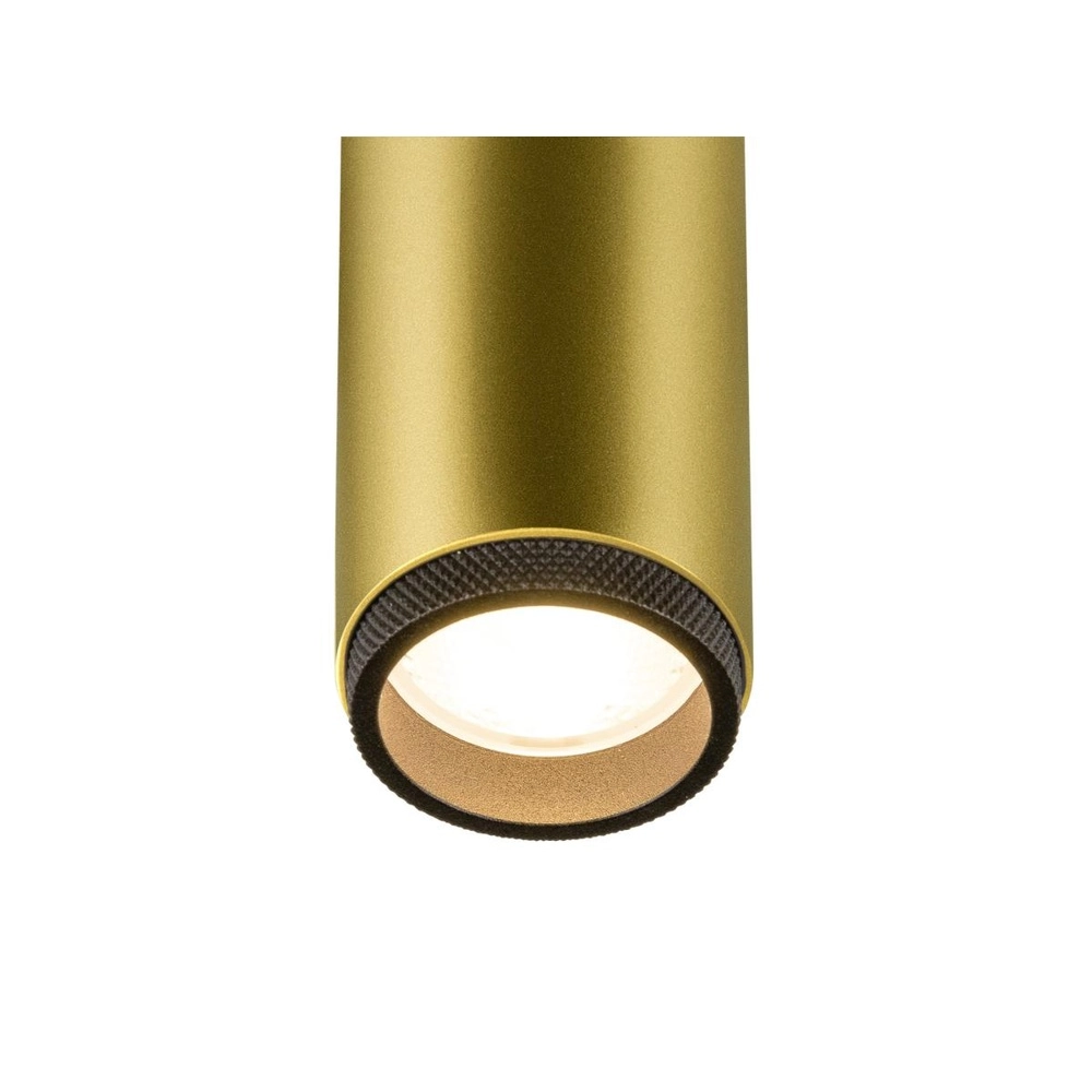 Surface-mounted spot Grip! M gold with black 2700K SLV 4024163304627