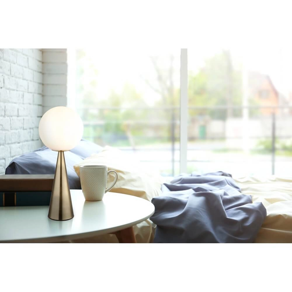 Table lamp Pinpal with white convex glass Globo 9007371447343