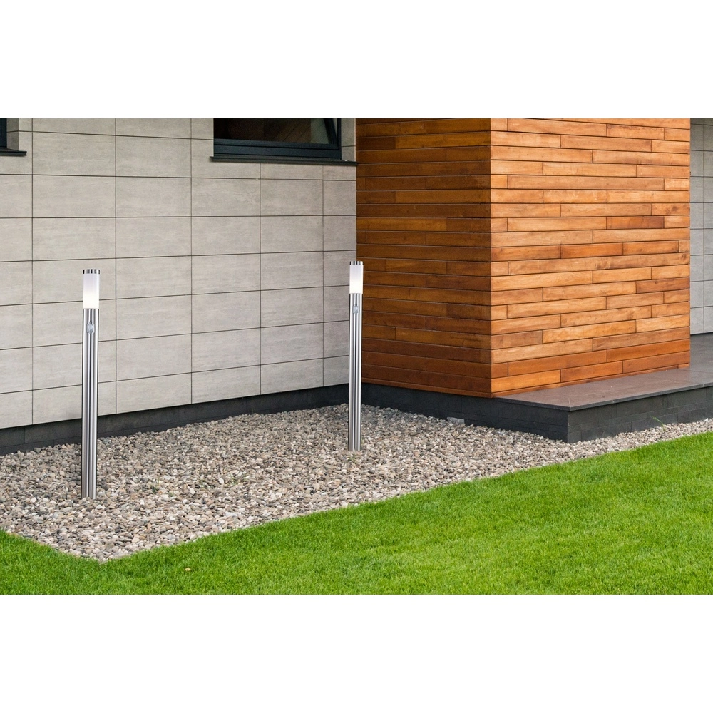 Path lighting Boston Stainless steel with sensor Globo 9007371118465