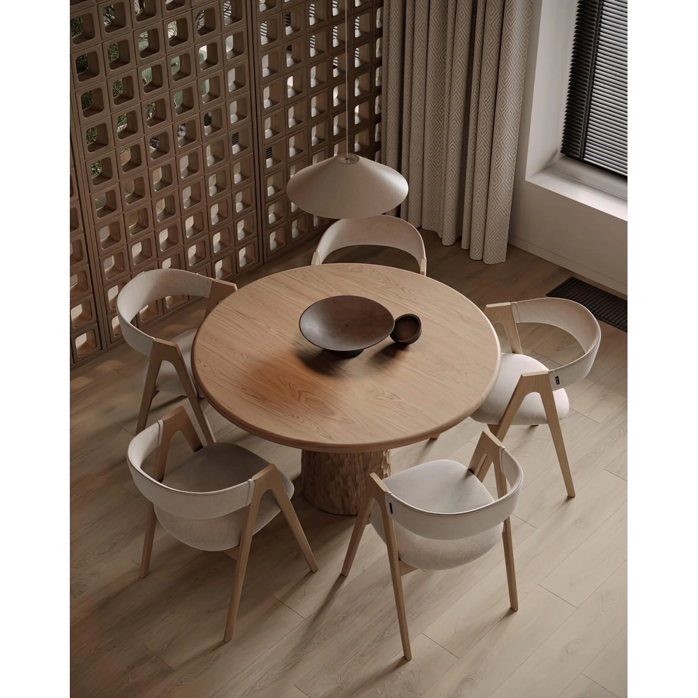 Design pendant lamp Ceppo beige terra Ø 45cm Masterlight 8718121398112