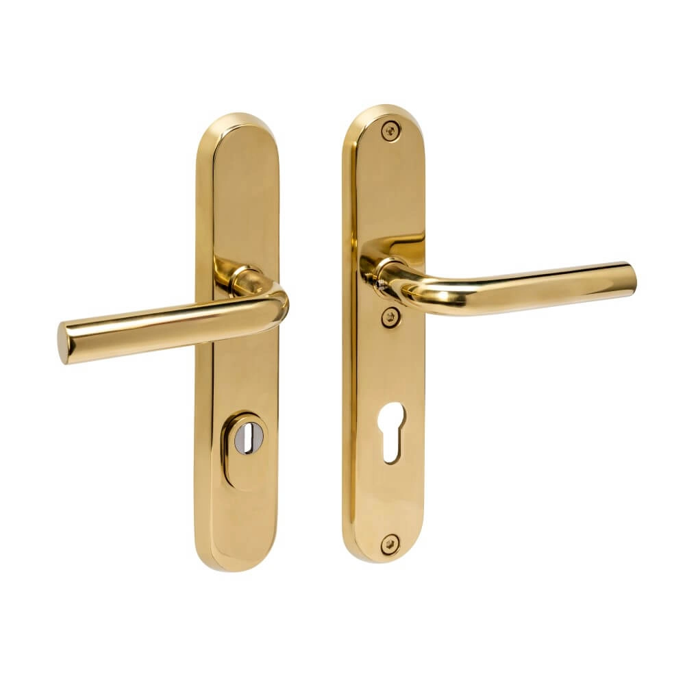 Backdoor hardware Luzern PC 72mm brass