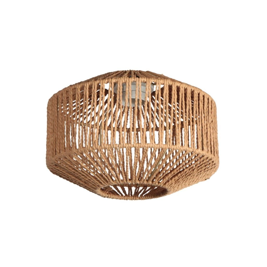Table lamp Ropex with rattan shade Ø23cm Steinhauer 8712746182941