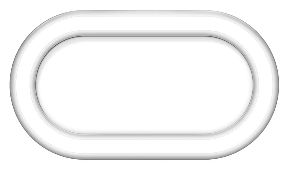 Ceiling lamp Lois Ovaal white 31cm