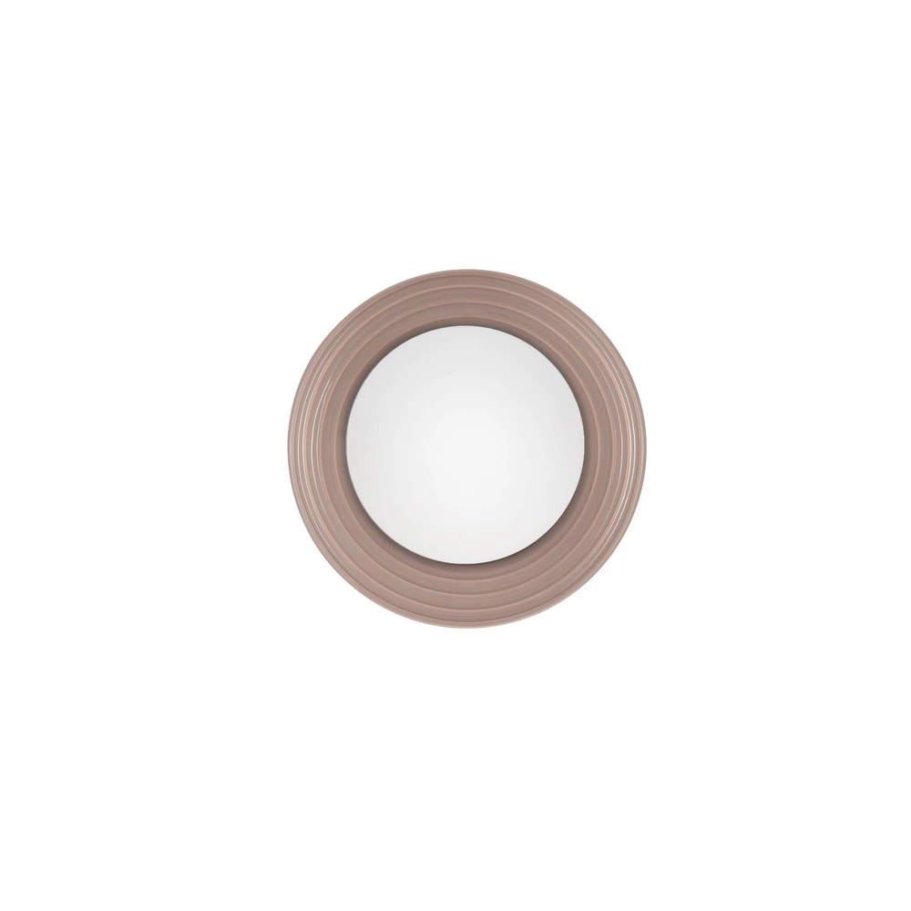 Wall lamp Orbique mocha brown Ø 22cm