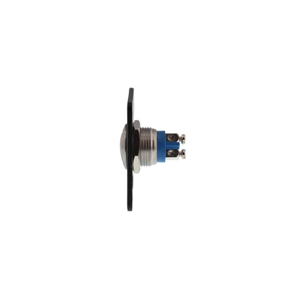 Square doorbell Chimea Screw hole black Intersteel 8714186401996