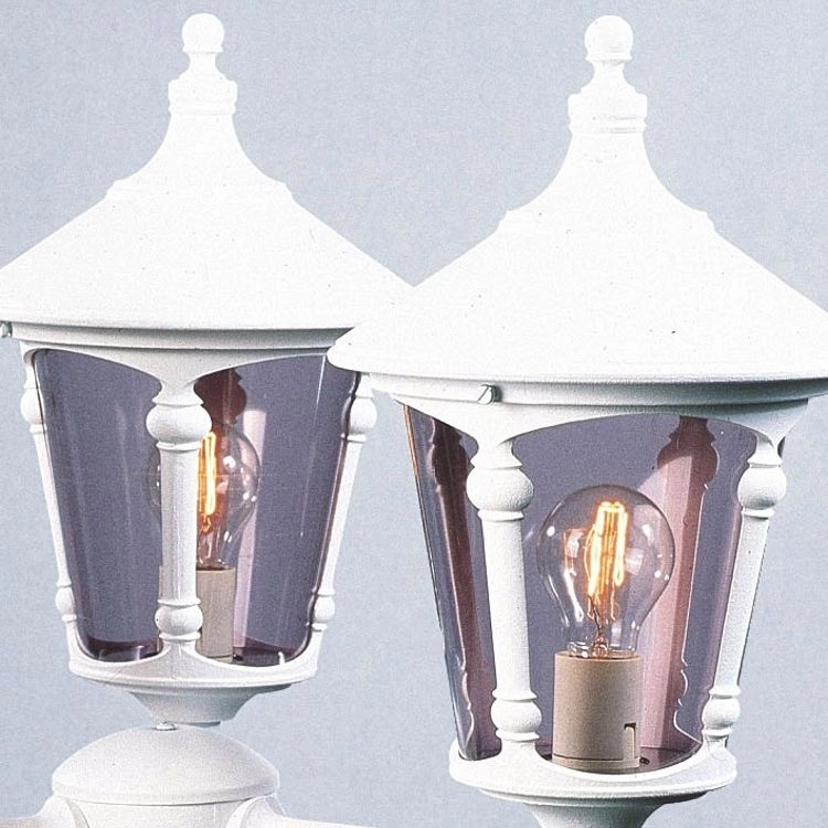 Lantern lamp Virgo 3-light white KonstSmide 7318305732506