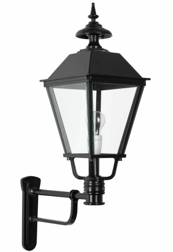 Sleek wall lamp Rotterdam L black