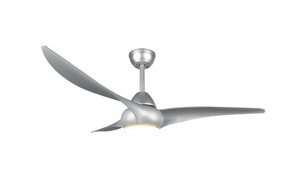 Ceiling fan with lamp Alesund titanium