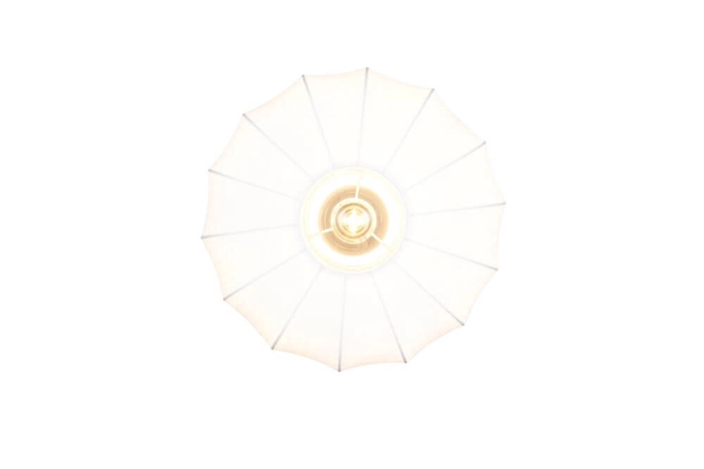 White design ceiling lamp Madleine Ø 40cm Trio 4017807638257