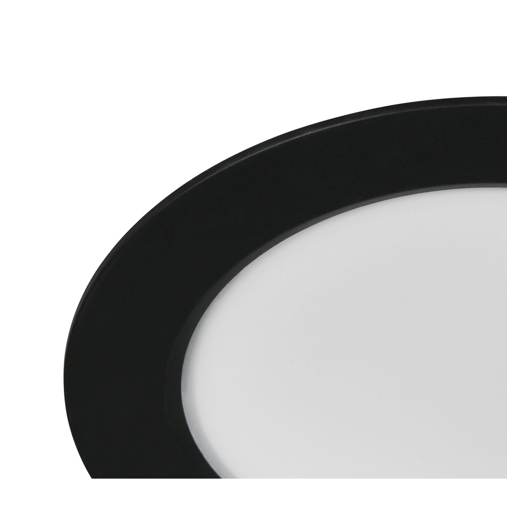 Recessed spotlight Ural black Ø 17.1cm Trio 4017807711462