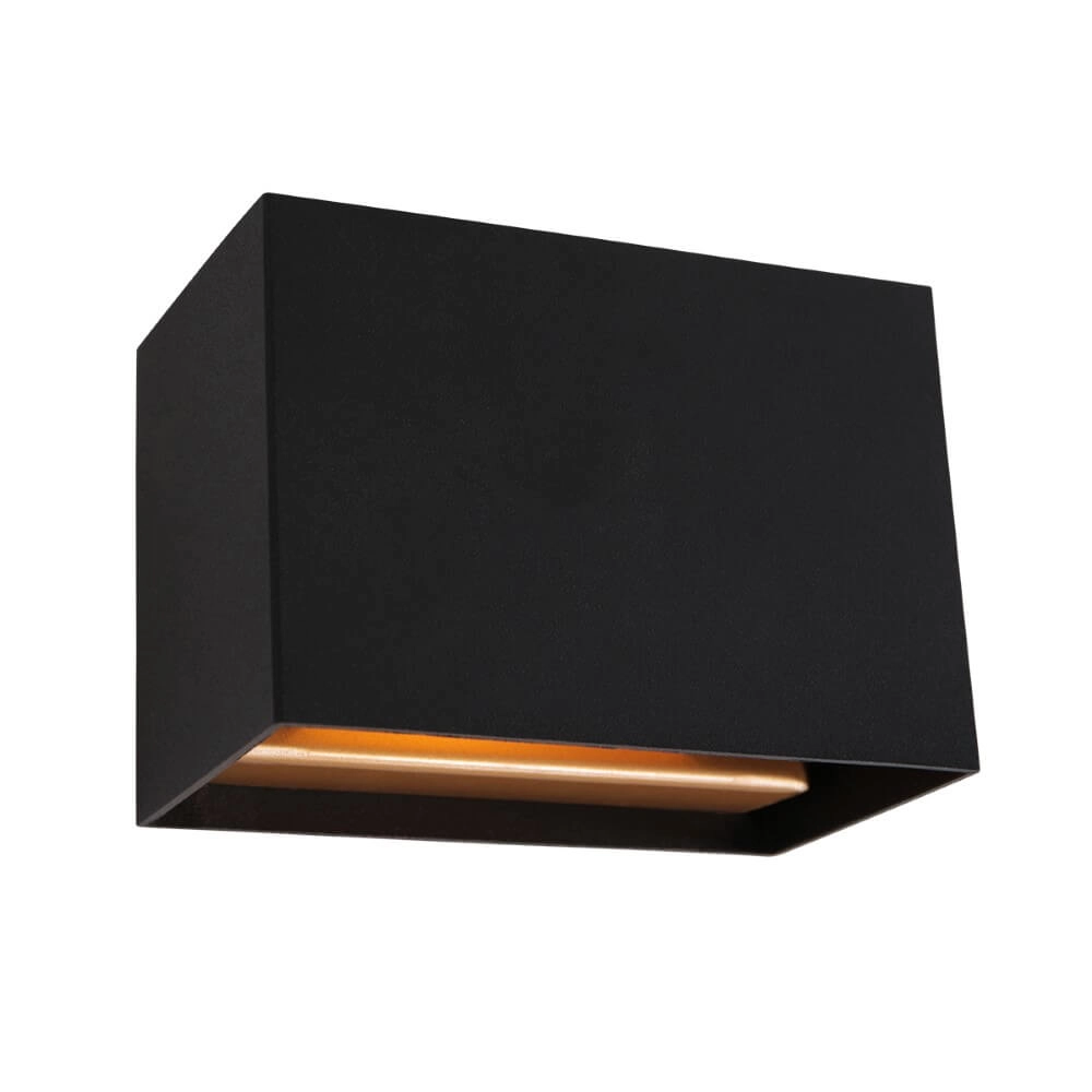 Black wall spotlight Muro up and down