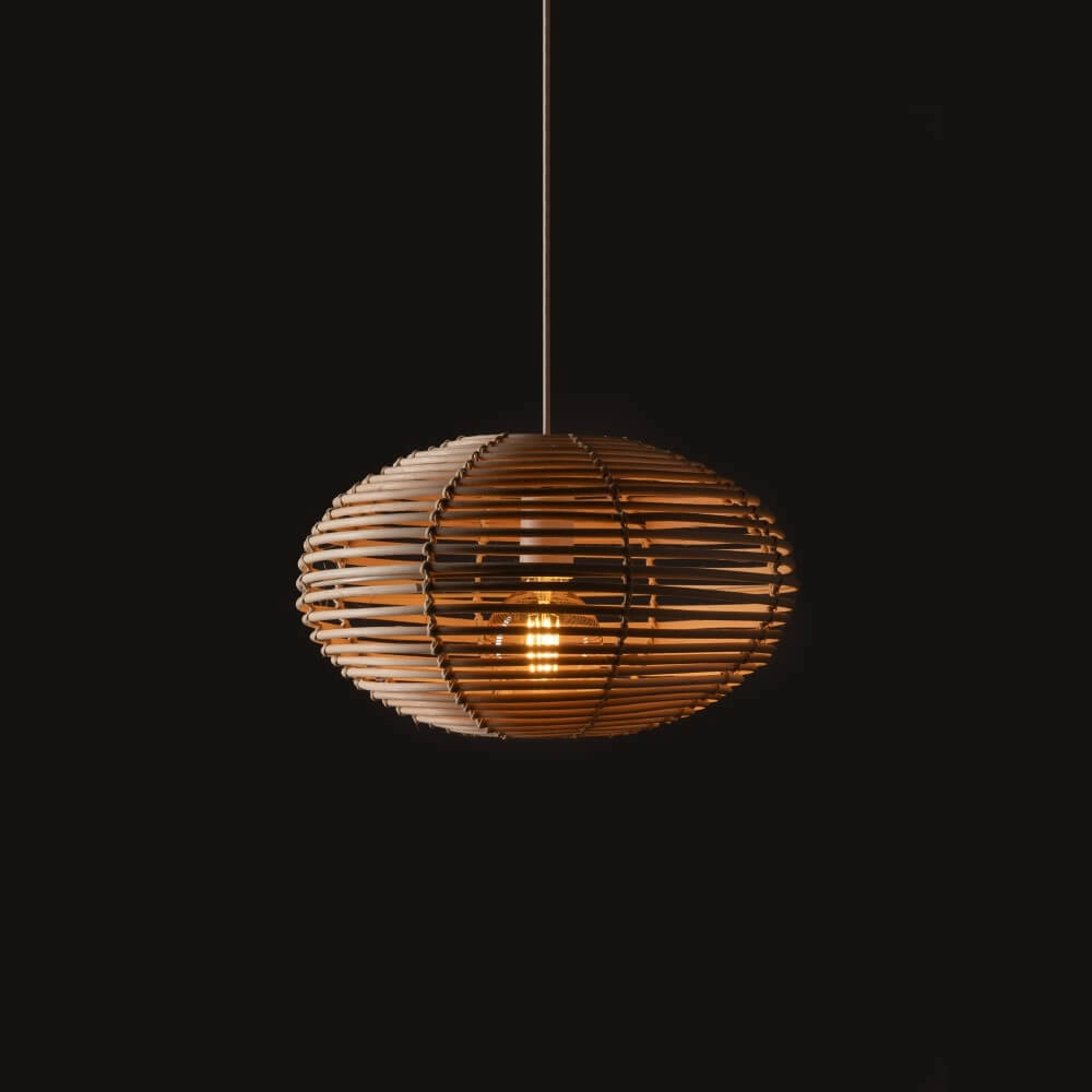 Natural pendant lamp Rattan S Ø 40cm Lyora 5903139111539