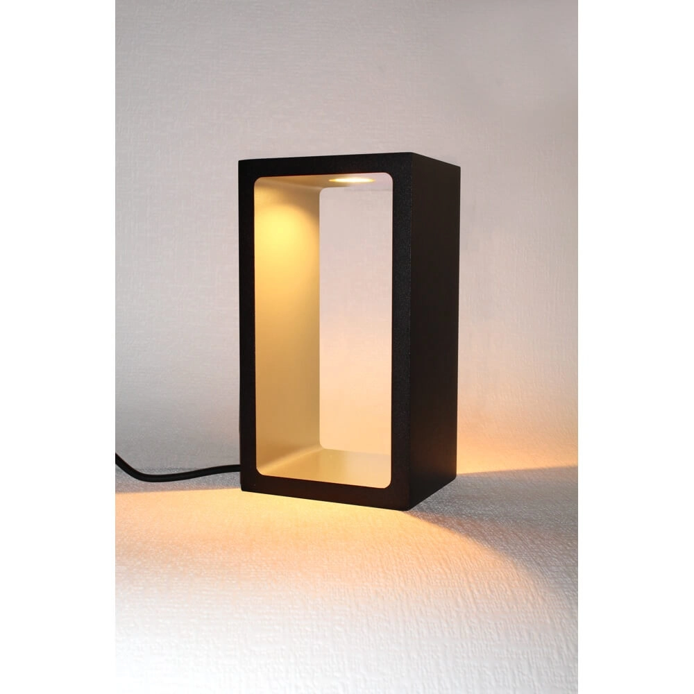 Design table lamp Corridor black with gold Artdelight 8720701100008