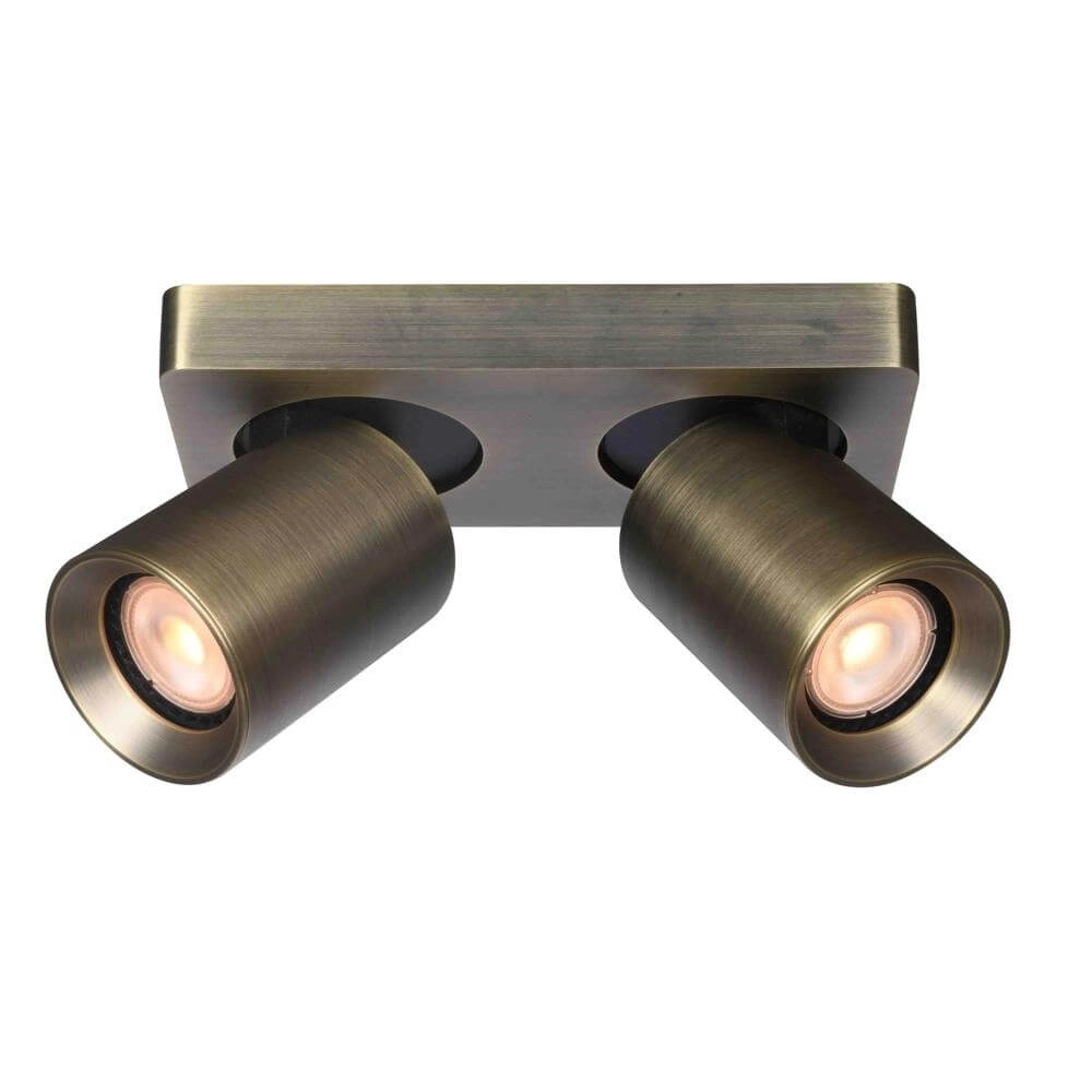Ceiling lamp Megano 2-light antique bronze