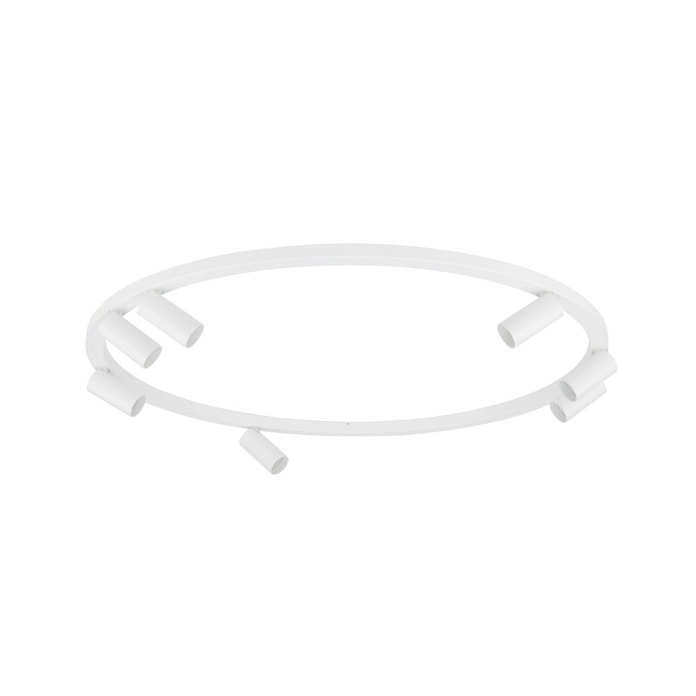 Circle surface-mounted spotlights Fourty 7x GU10 - white Lyora 5903139119450