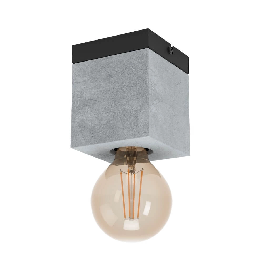 Concrete look ceiling light Prestwick 3