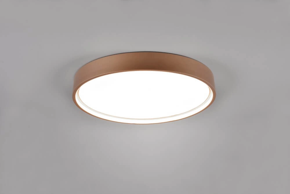 White with brown ceiling light Doha Trio 4017807575026