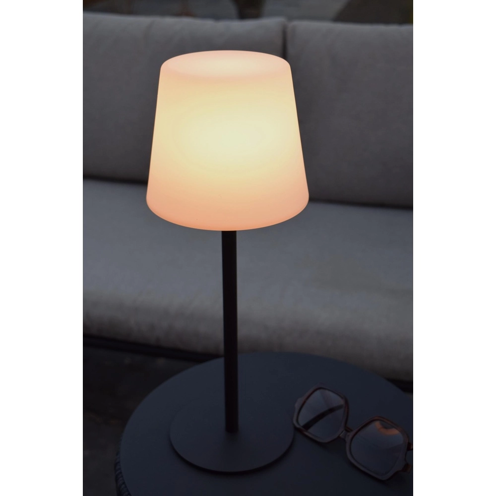 Rechargeable table lamp Tyon Black Lucide 5411212134745