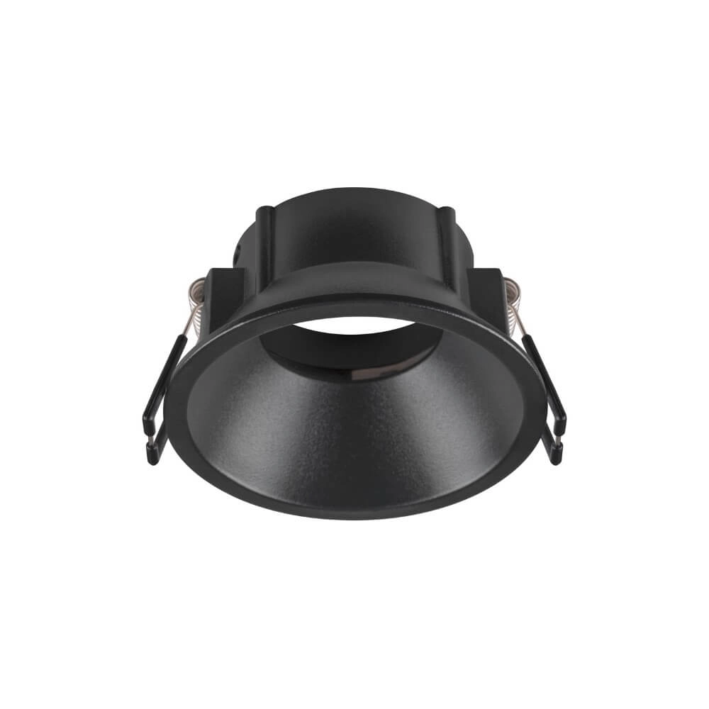 Mounting ring New Tria 75 Round black - Recessed - without fitting