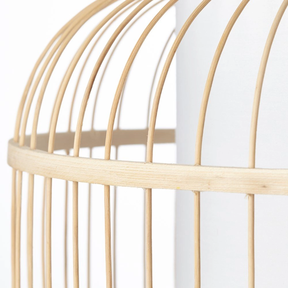 Bamboo pendant lamp Bones Ø 40cm Brilliant 4004353379826