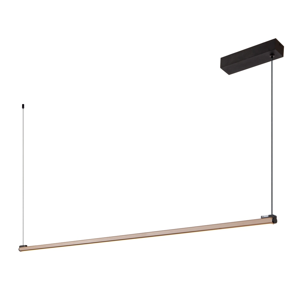 Sleek LED pendant light Braga 150cm - champagne Premium by Lucide 5411212234445