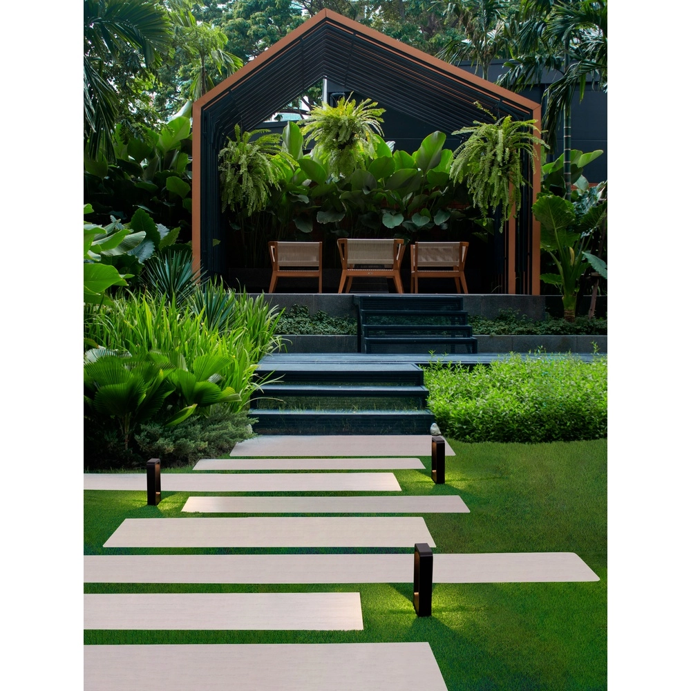 Design garden lamp Minimal black 30cm Lyora 5212017448293