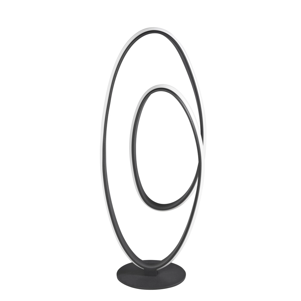 Design table lamp Elegance black 60cm